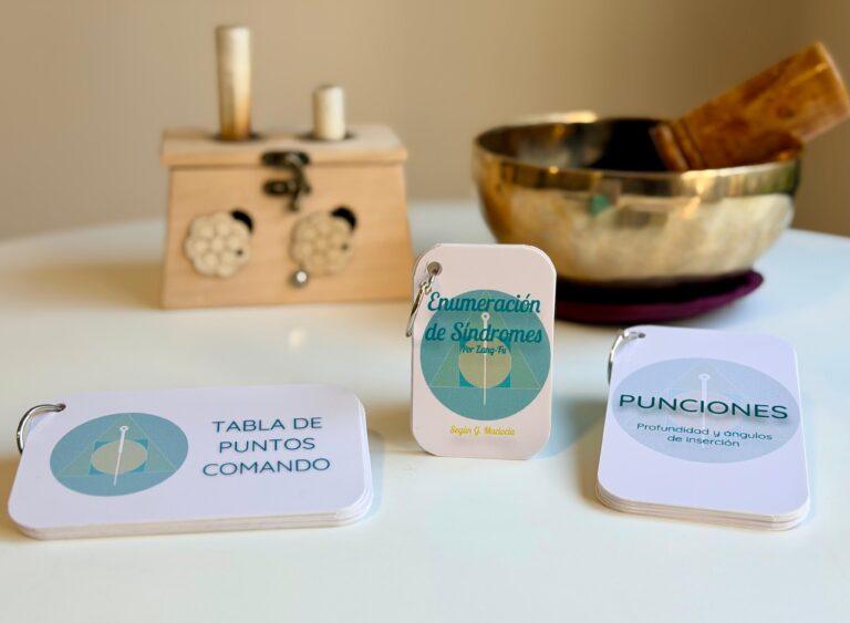 pack flashcards medicina china estudio acupuntura